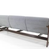 1970s Three Seater Beech Sofa by Hikor, Czechoslovakia