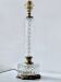 Vintage lamp 1960 Glass and Brass