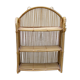 Rattan shelf