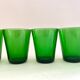 5 verres vereco verts