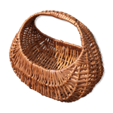 Vintage basket in woven wicker