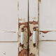 Large white furniture lacquered "buttercup"