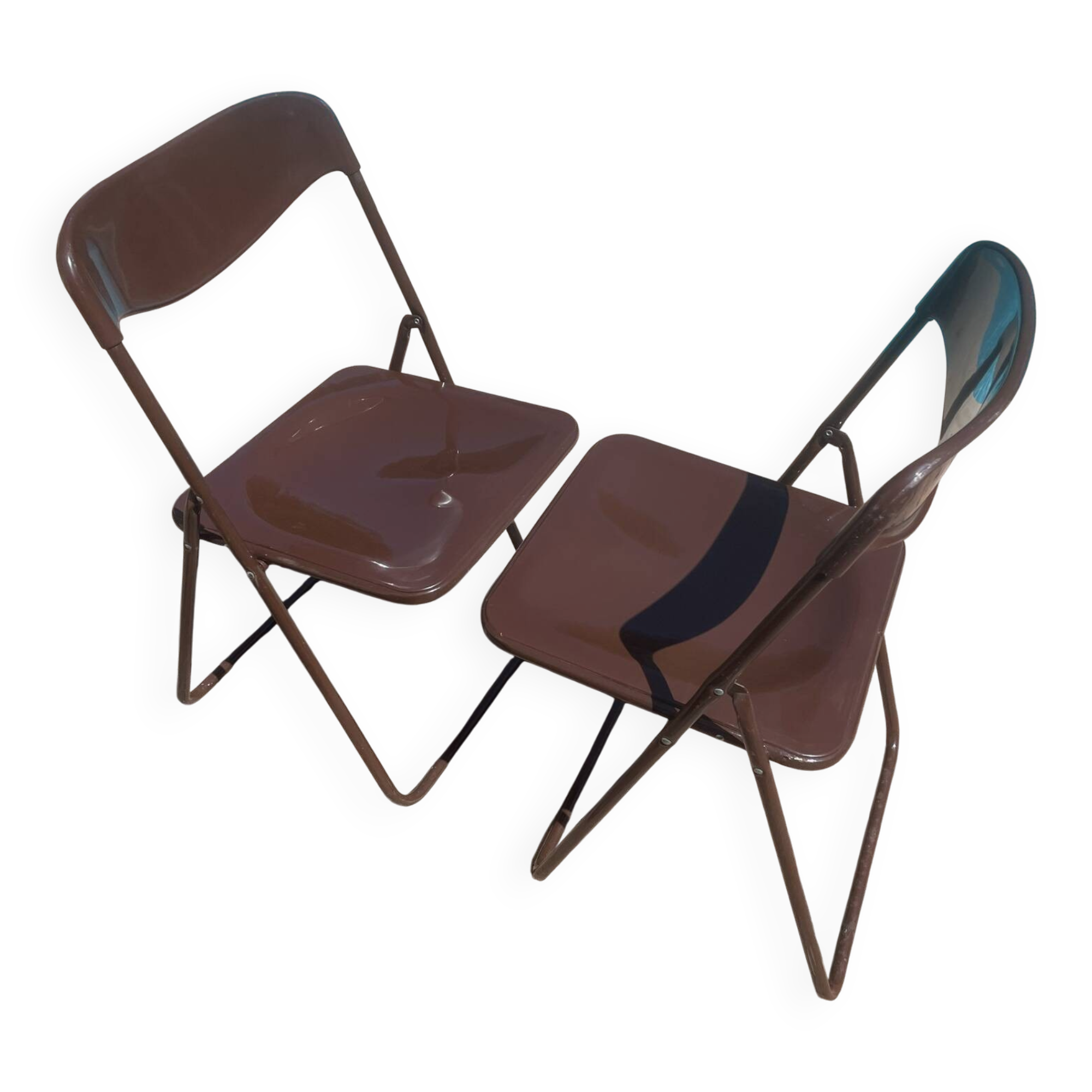 2 designer chairs from the 70s, Italy