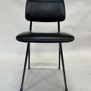 Mid Century Spin Chair 102 Ynske Kooistra for Marko Holland in Black