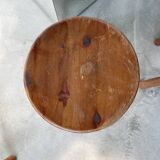 4 hammered brutalist stools