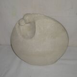 Mother and Child Sculpture - Marbell Stone Art from the 80s