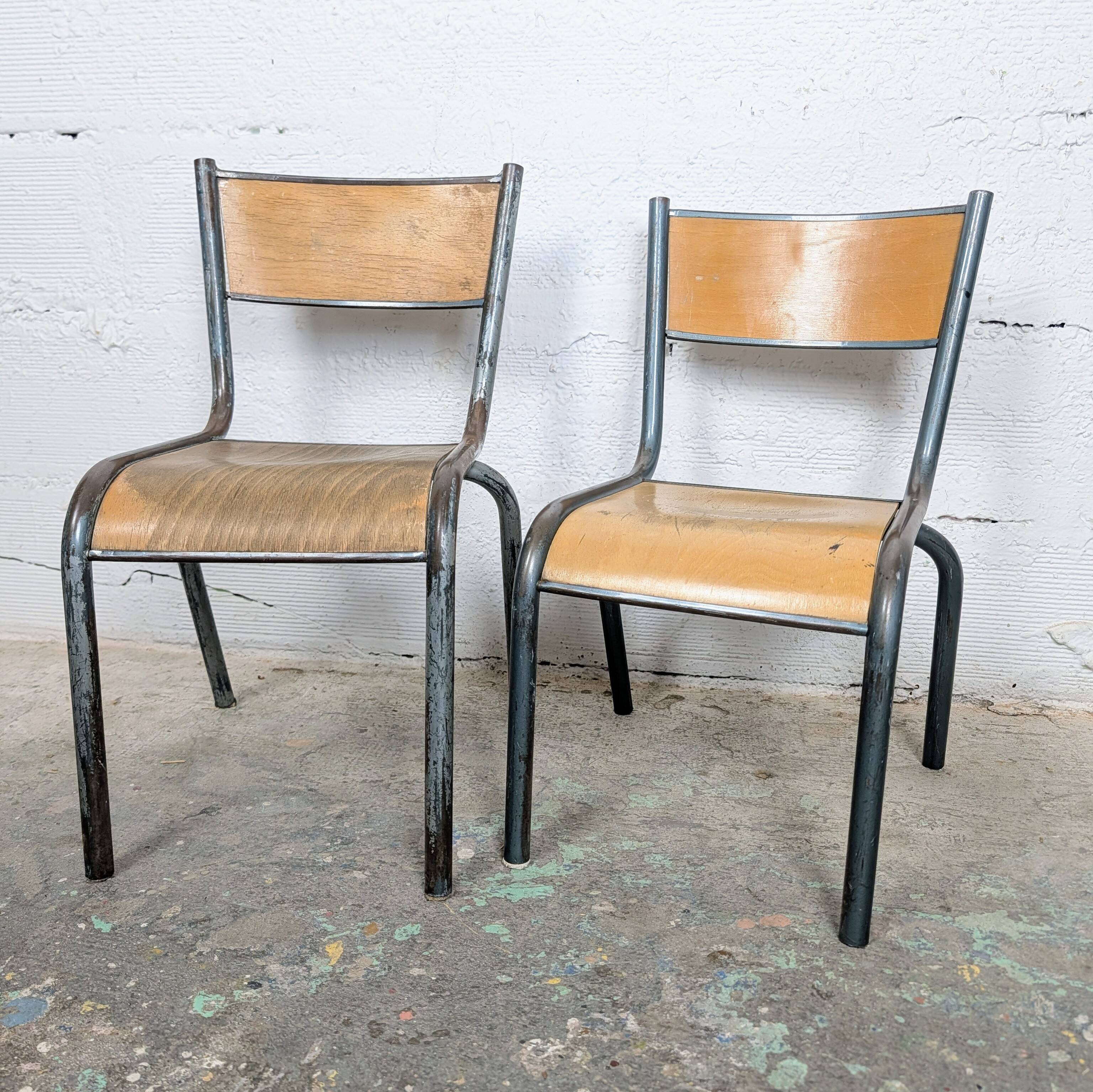 Vintage school chair