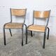 Vintage school chair