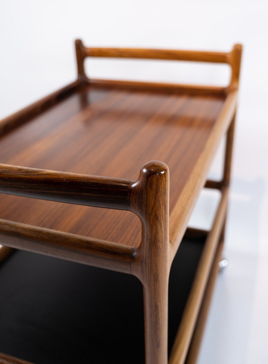 Trolley table in rosewood designed by Johannes Andersen, 1960s