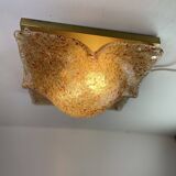 Pair Murano Ceiling or Wall Lamp, 1970s