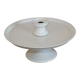 Coupe présentoir en porcelaine blanche du XIXème siècle