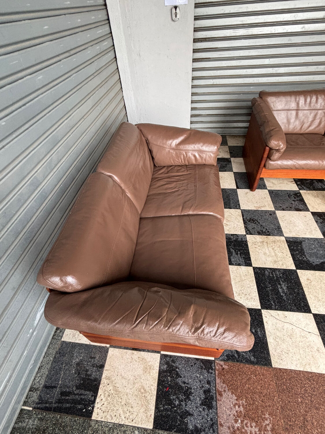 Canapé danois en teck massif Mikael Laursen