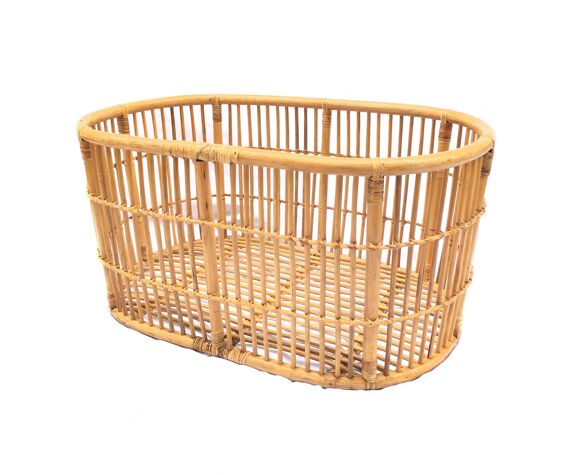 Berceau En Rotin Vintage Pour Bebe Selency Berceau En Rotin Vintage Pour Bebe Selency