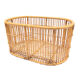 Berceau en rotin vintage pour bébé