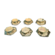 Set of 6 coffee cups with morvan sandstone saucers
