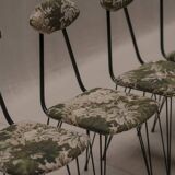 Italian set of mid-century dining chairs, 1960s