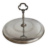 Silver-plated metal tray Roux-Marquiand