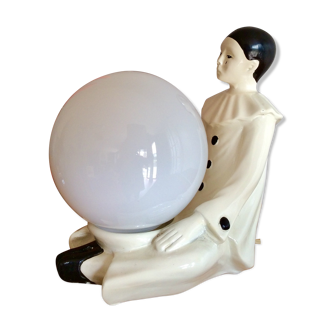 Vintage pierrot lamp