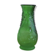 Green glass vase