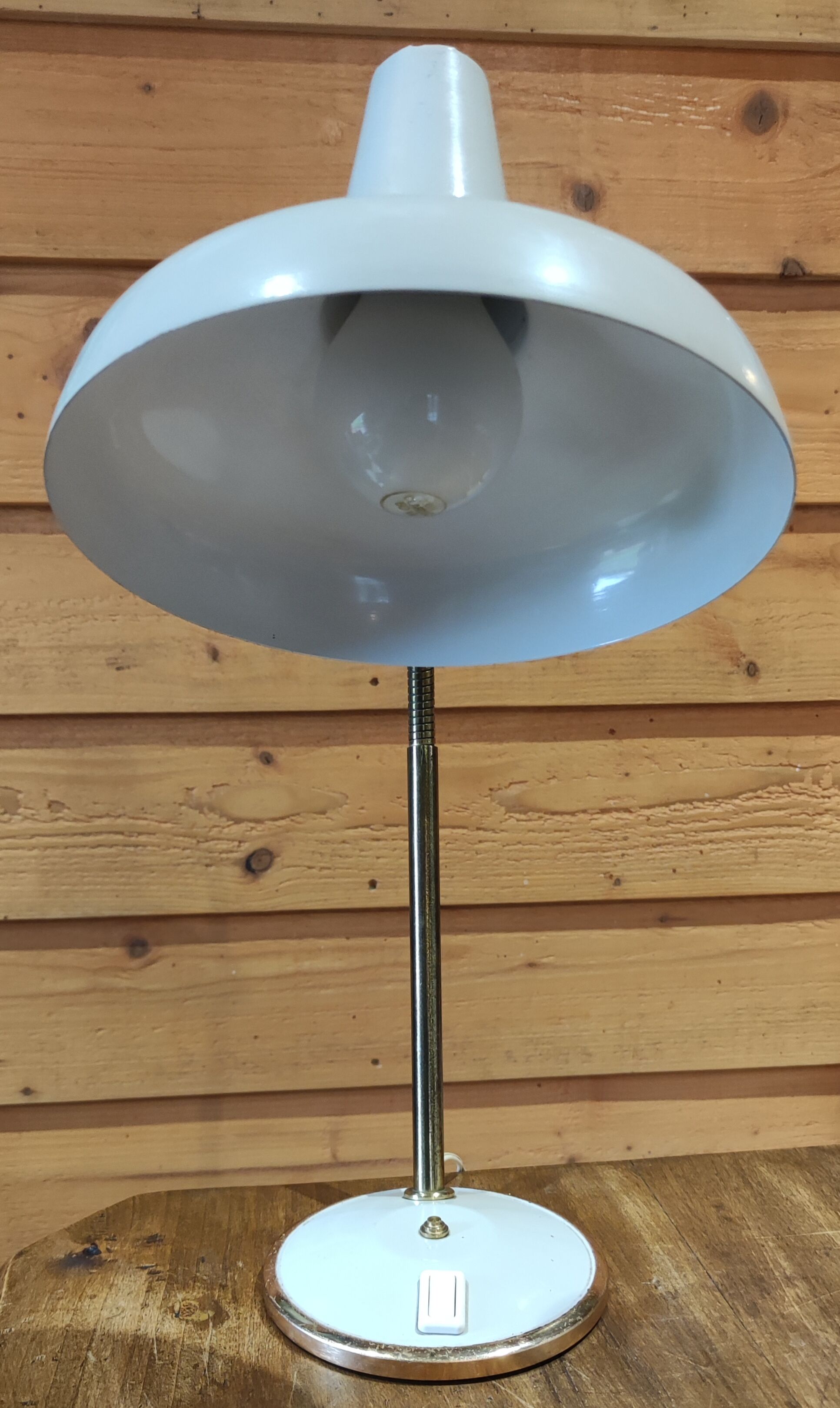 Vintage table lamp, Aluminor Nice France