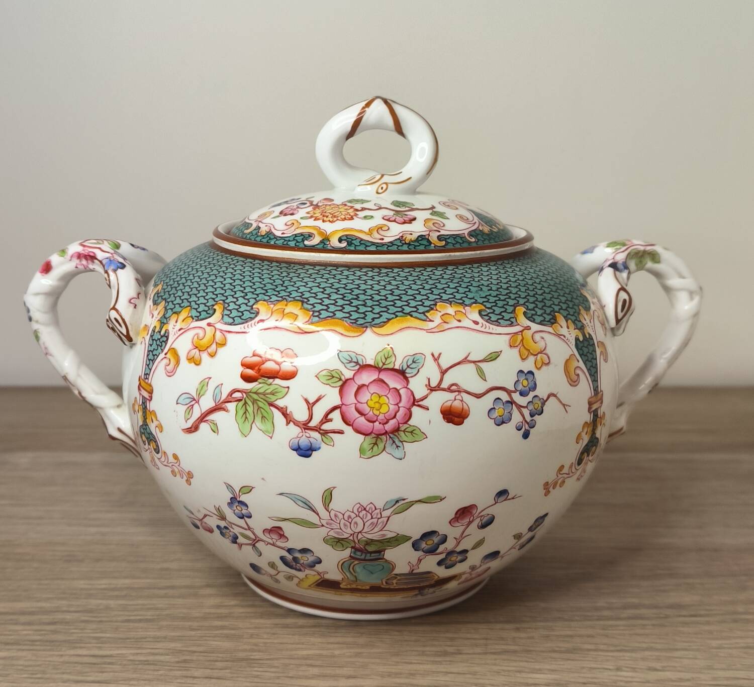 Sucrier Sarreguemines Minton 248