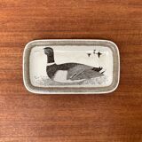 Vintage German ceramic bird plate by Thomas.