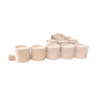 Set of 12 ikea candle holders by ehlen johansson 1980