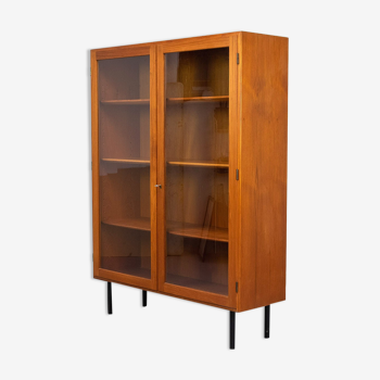 Danish Showcase in Teak by Børge Mogensen for Søborg Møbelfabrik, 1960s