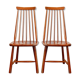 Paire de chaises scandinaves,, années 1950