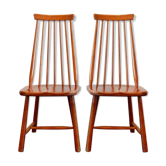 Set of 2 Scandinavian chairs, 1950s