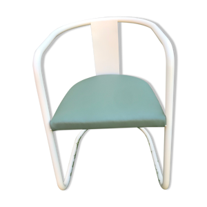 chaise métal 1950
