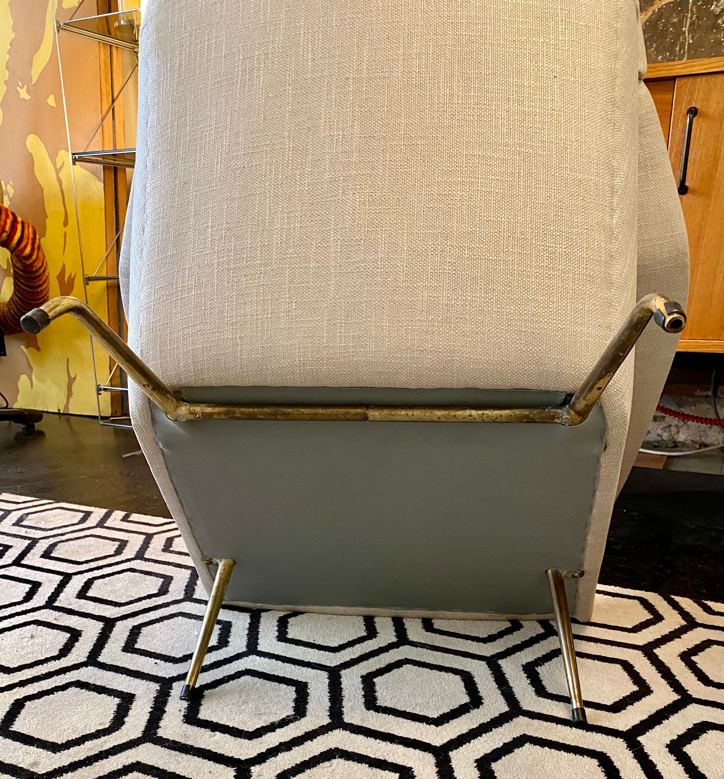 Pair of Guy Besnard armchairs