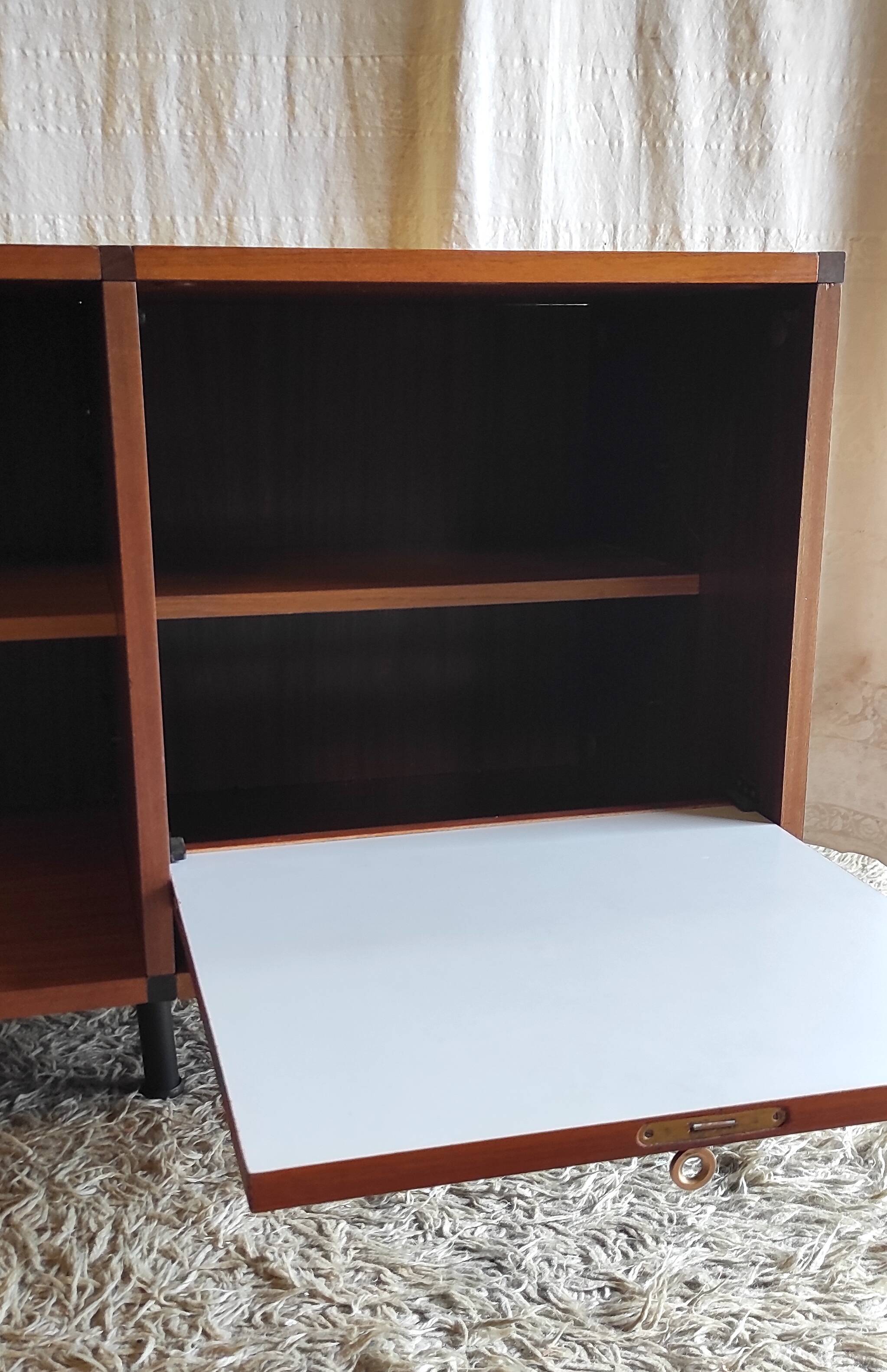 Modernist teak sideboard by ARP for Minvielle - 1950s/60s