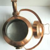 Old copper kettle, stamped, Art Deco 1930
