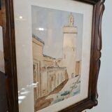 Orientalist watercolor