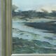 Jacques Zadig, Scandinavian Modern Landscape, Oil on Canvas, Framed