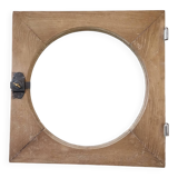 Old bull's-eye window