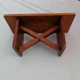 Handmade wooden bench