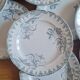 Set de 10 assiettes en terre de fer