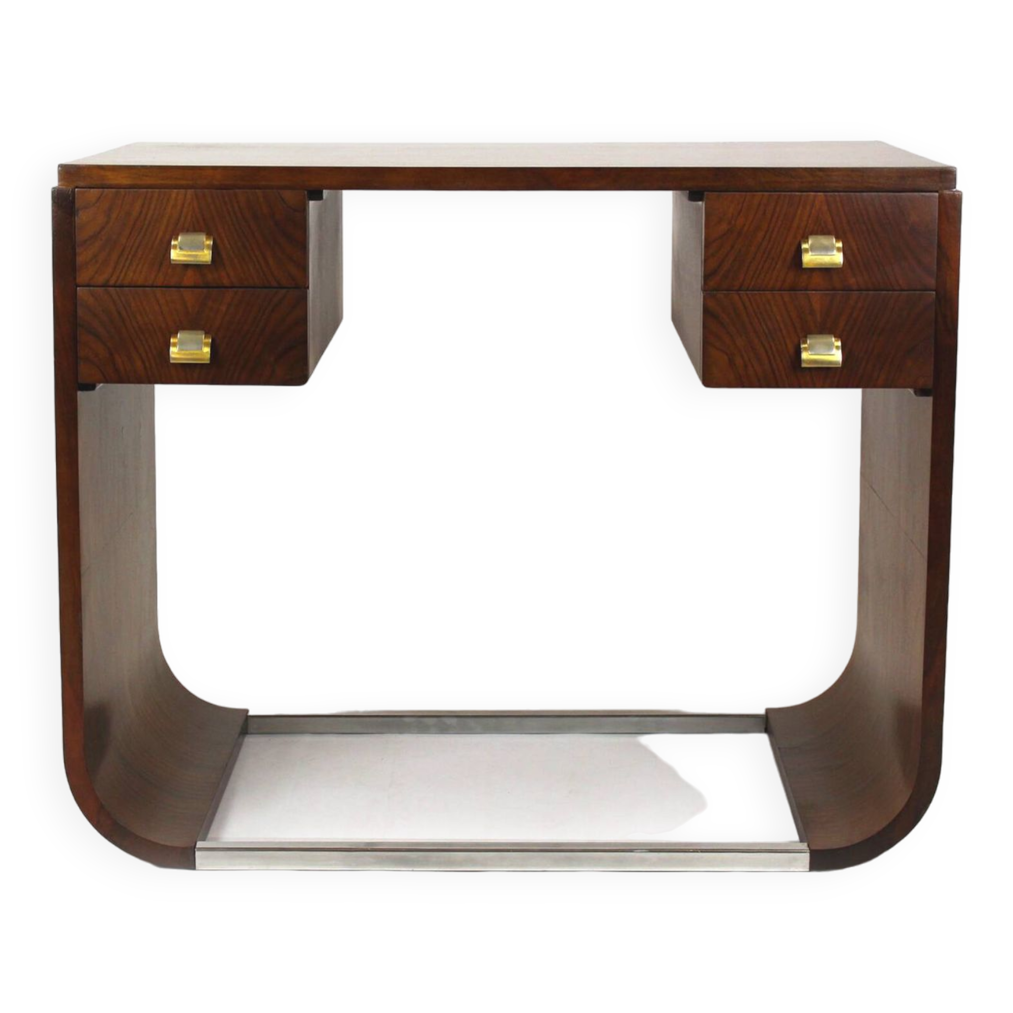 Art Deco Bentwood Desk, 1940s