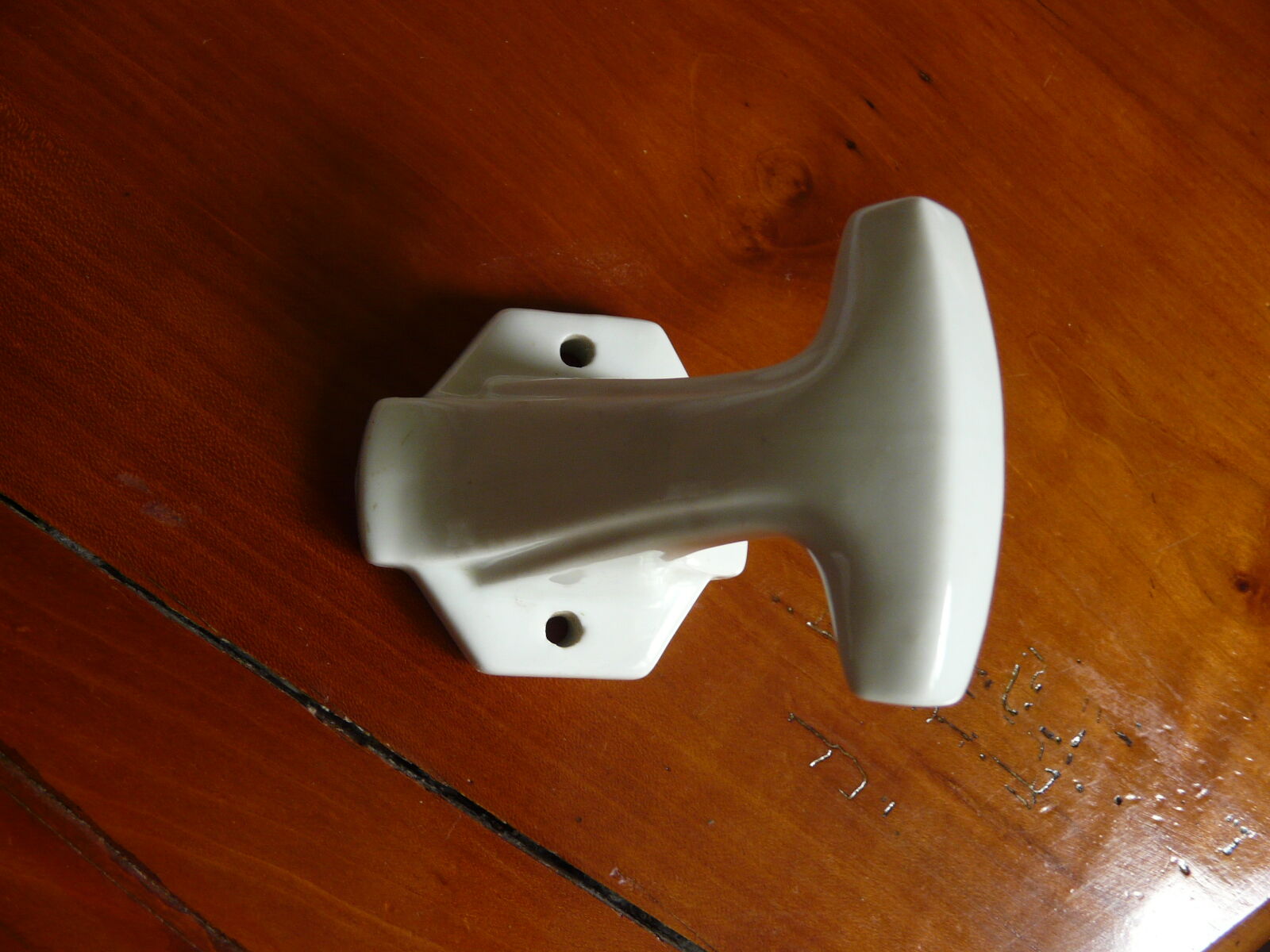 old peg porcelain white art deco