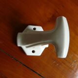 old peg porcelain white art deco