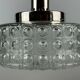 60s 70s VEB hanging lamp ceiling lamp bubble chrome glass space age design