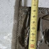 Old small bronze Dogon door