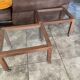 Coffee table on casters