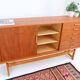 Teak buffet in retro vintage style from the 60s-70s.