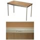 Modern mid-century writing desk signed Cartier in bronze and leather.