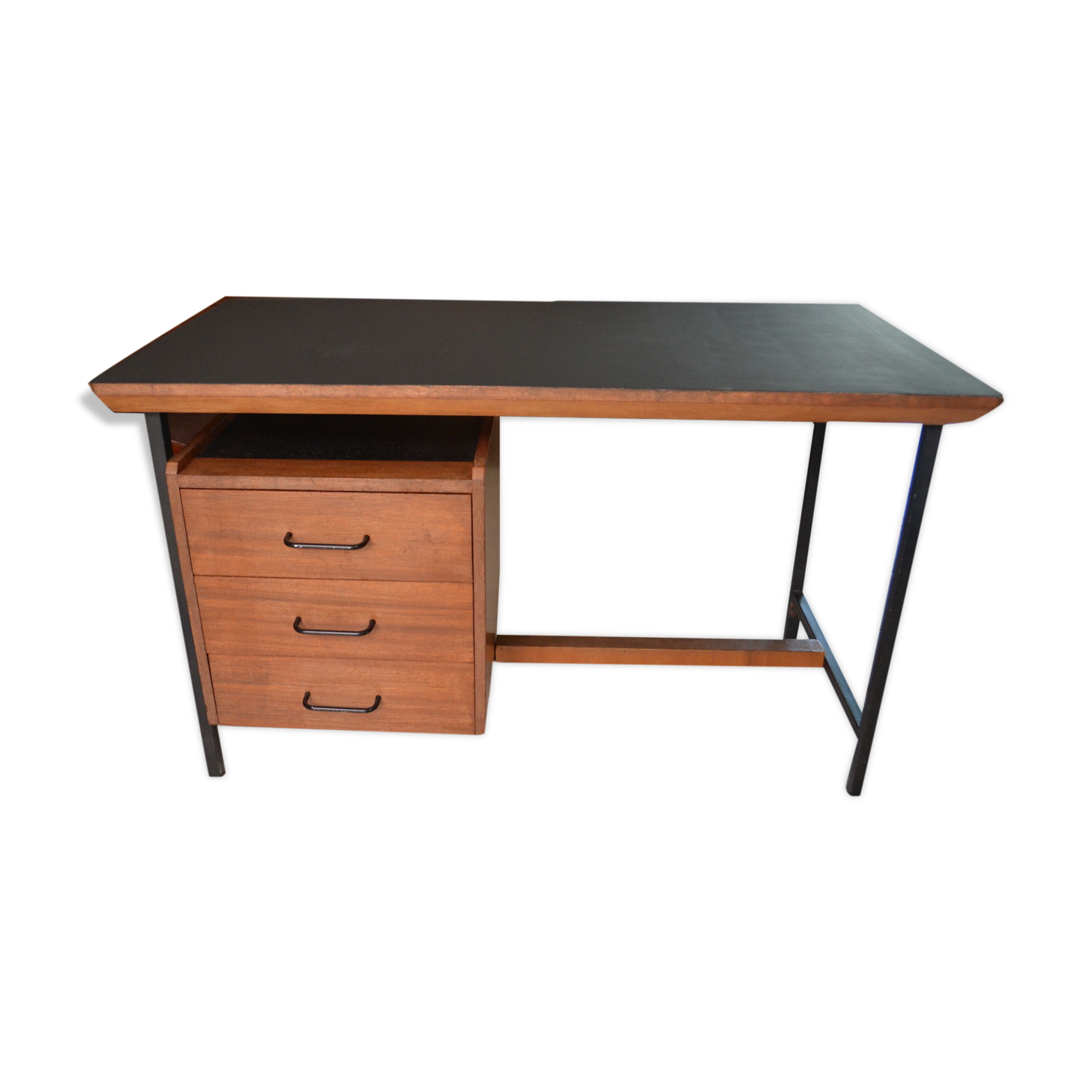 Modernist office 50/60s solid mahogany