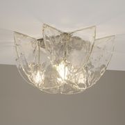 Carlo Nason model LS 254 for Mazzega Murano ceiling lamp