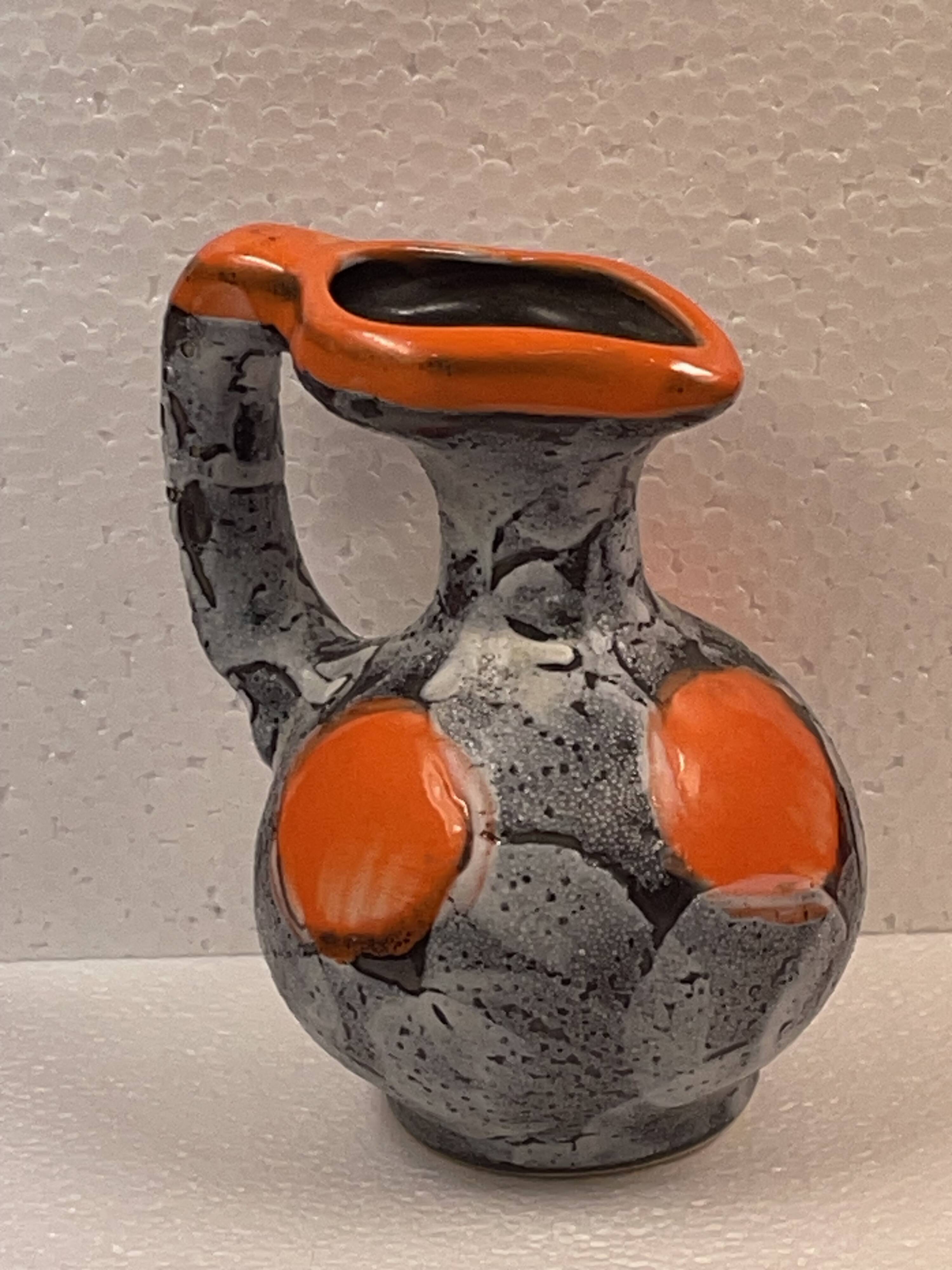 Vintage ceramic, milk jug, glacier enamels